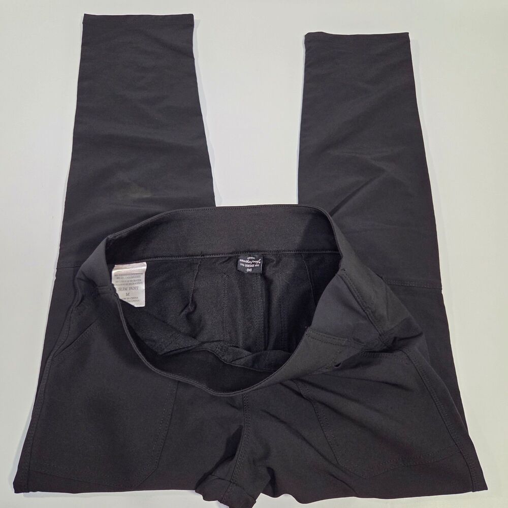 Weatherproof Vintage Black Slim Pants Athletic Leggings Medium Hiking Outdoor